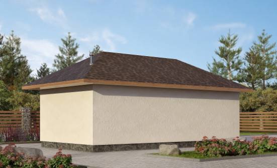 040-001-П Проект гаража из газобетона Геленджик | Проекты домов от House Expert