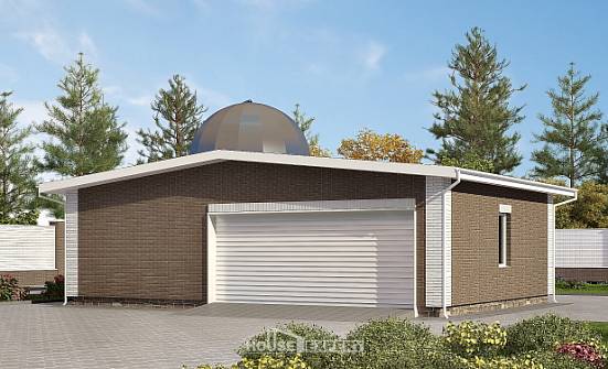 075-001-П Проект гаража из кирпича Геленджик | Проекты домов от House Expert