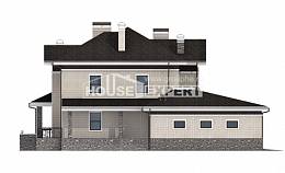 365-001-Л Проект двухэтажного дома, гараж, огромный дом из кирпича, Геленджик